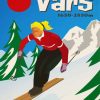 France Vars Ski Poster Painting By Numbers