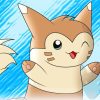 Furret Pokemon Painting By Numbers