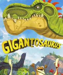 Gigantosaurus Poster Disney Junior Painting By Numbers