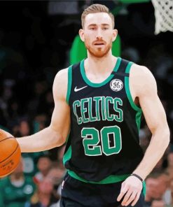 Gordon Hayward Professional Basketball Player Painting By Numbers