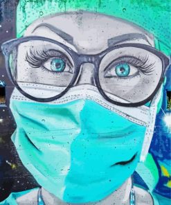 Graffiti Doctor Face Painting By Numbers