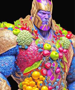 Healthy Thanos Painting By Numbers