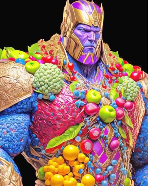 Healthy Thanos Painting By Numbers