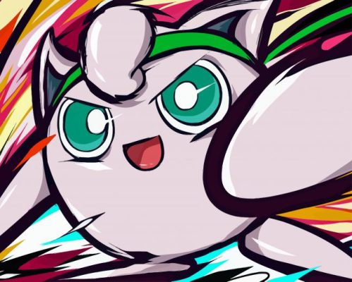 Jigglypuff Art Paint By Numbers