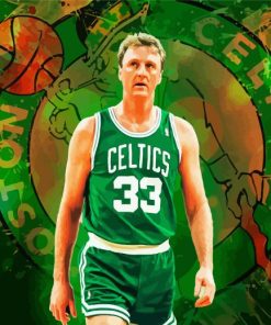 Larry Bird Art Painting By Numbers