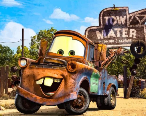 Mater Character Paint By Numbers