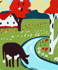 Maud Lewis Art Painting By Numbers