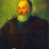 Portrait Of A Man By Tintoretto Painting By Numbers