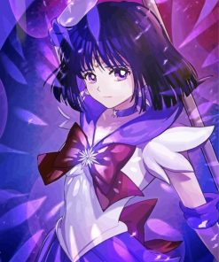 Sailor Saturn Art Painting By Numbers