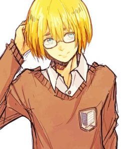 Shy Armin Arlert Painting By Numbers