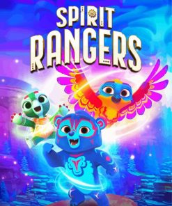 Spirit Rangers Animation Poster Painting By Numbers