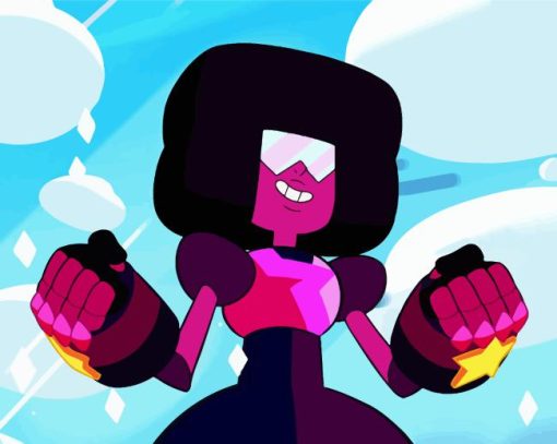 Steven Universe Garnet Painting By Numbers