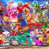 Super Smash Bros Ultimate Video Game Painting By Numbers