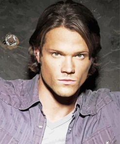 Supernatural Sam Winchester Painting By Numbers