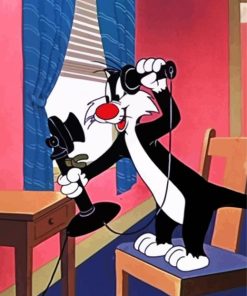 Sylvester The Cat Painting By Numbers