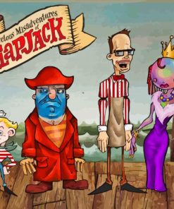 The Misadventures Of Flapjack Paint By Numbers