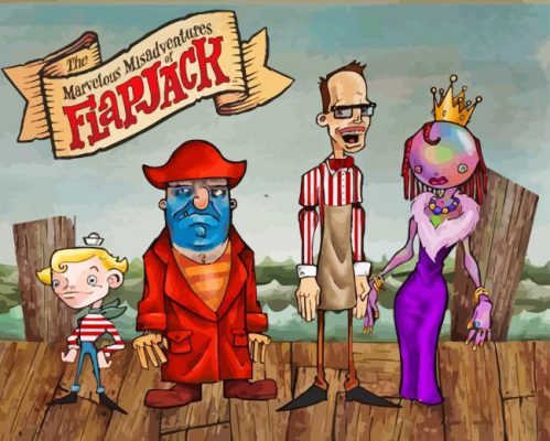 The Misadventures Of Flapjack Paint By Numbers