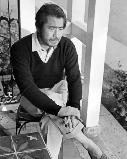 Toshiro Mifune Painting By Numbers