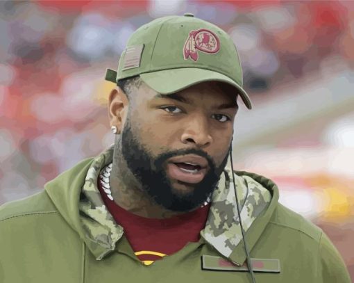 Trent Williams Painting By Numbers