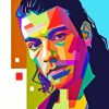 Van Damme Pop Art Paint By Numbers