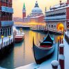 Venice In Christmas Time Painting By Numbers