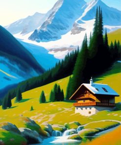 Arosa In Switzerland Painting By Numbers