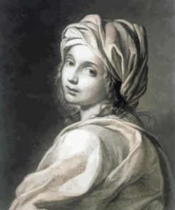 Beatrice Cenci Portrait Of Patrice Painting By Numbers