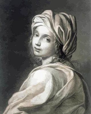 Beatrice Cenci Portrait Of Patrice Painting By Numbers