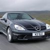 Black Mercedes Slk Car Painting By Numbers