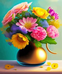 Flowers Painting By Numbers