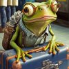 Frog Traveler Painting By Numbers