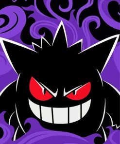 Gengar Painting By Numbers