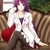 Hitagi Senjougahara Anime Girl Painting By Numbers