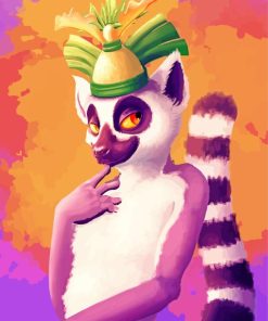 King Julian Art Painting By Numbers