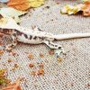 Lilly White Crested Gecko Painting By Numbers