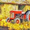 Massey Ferguson Tractor In Farm Painting By Numbers