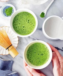 Matcha Painting By Numbers