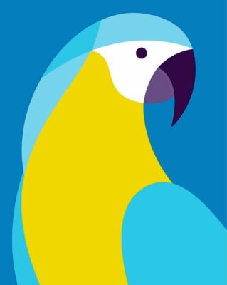 Parrot Art Painting By Numbers