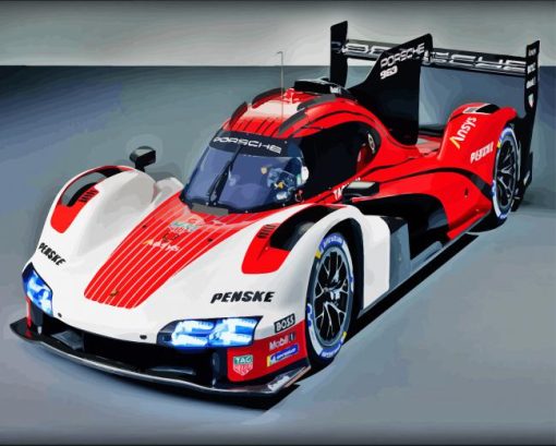 Porsche Le Mans Painting By Numbers