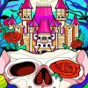 Skull Castle Painting By Numbers