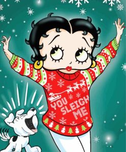 Betty Boop Christmas By Numbers