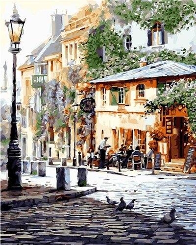 Finalizing the Sunshine Cafe Venice artwork