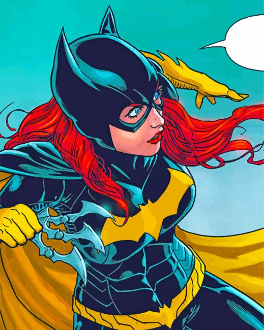 Finalizing the artwork of Batgirl