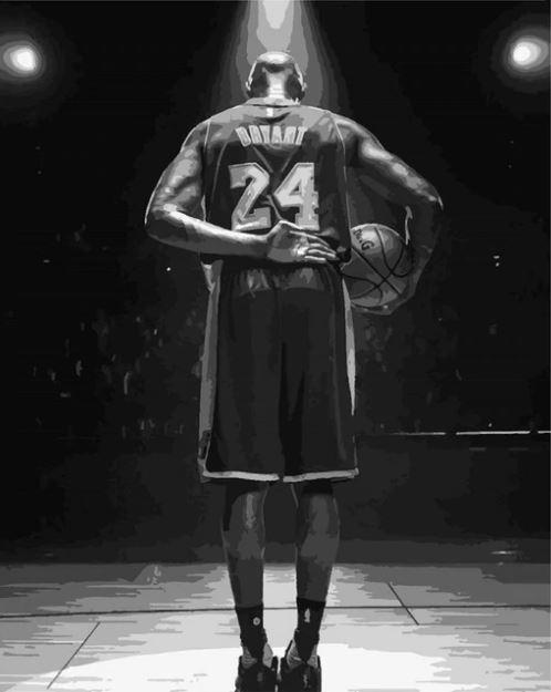Finalizing the Black Mamba Kobe Lakers artwork