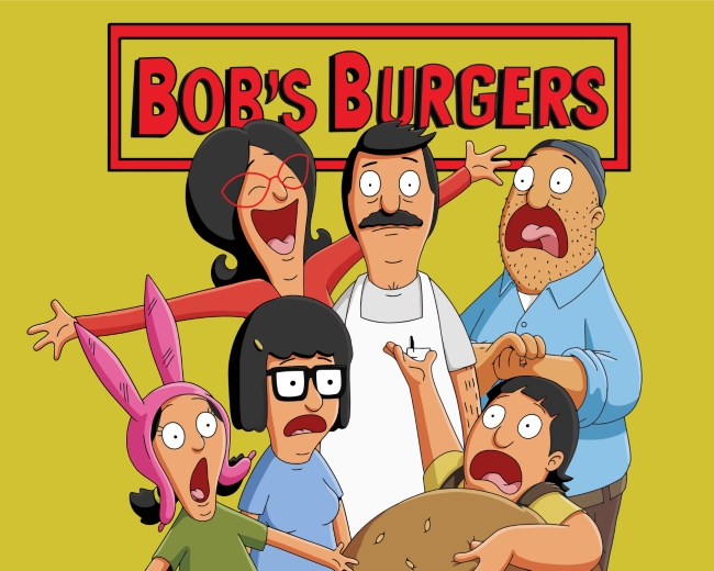 Finalizing Bobs Burgers Animation Paint By Numbers artwork