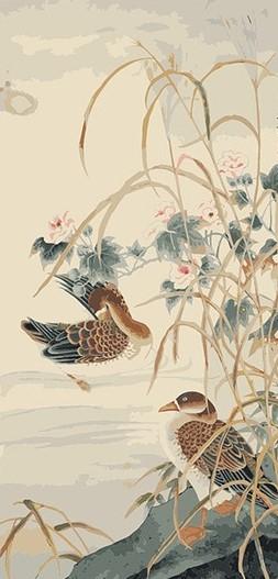 Completing the Wood Duck Artwork