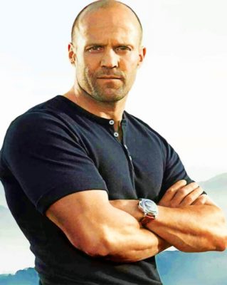 Completing Deckard Shaw Fast and Furious Artwork