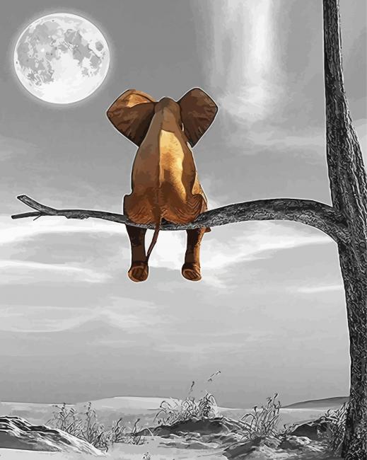 Finalizing Elephant Moonlight Artwork