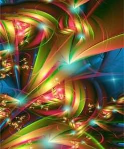 Fractal Mandala Patterns Paint By Numbers