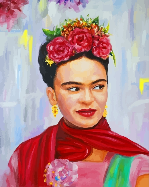 Finalizing Frida Kahlo Artwork
